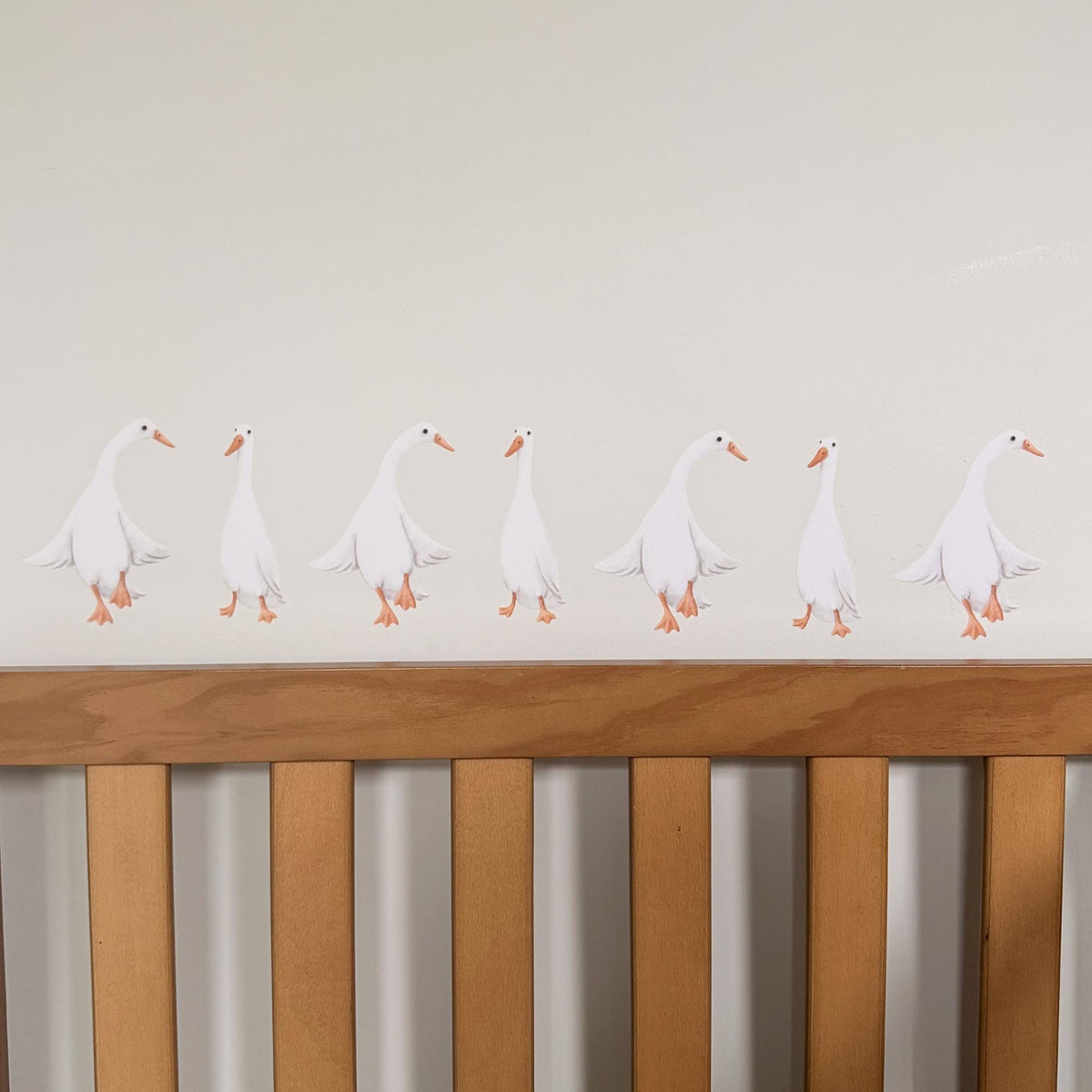 Sweet Goose Fabric Wall Stickers