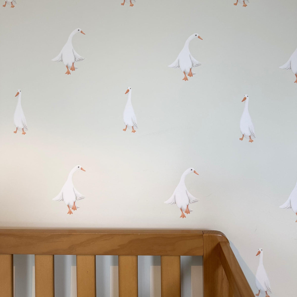 Sweet Goose Fabric Wall Stickers